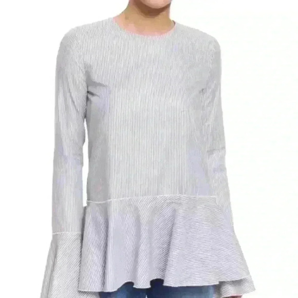 Theory Lexanda Mason Bell Blouse - Picture 2 of 5